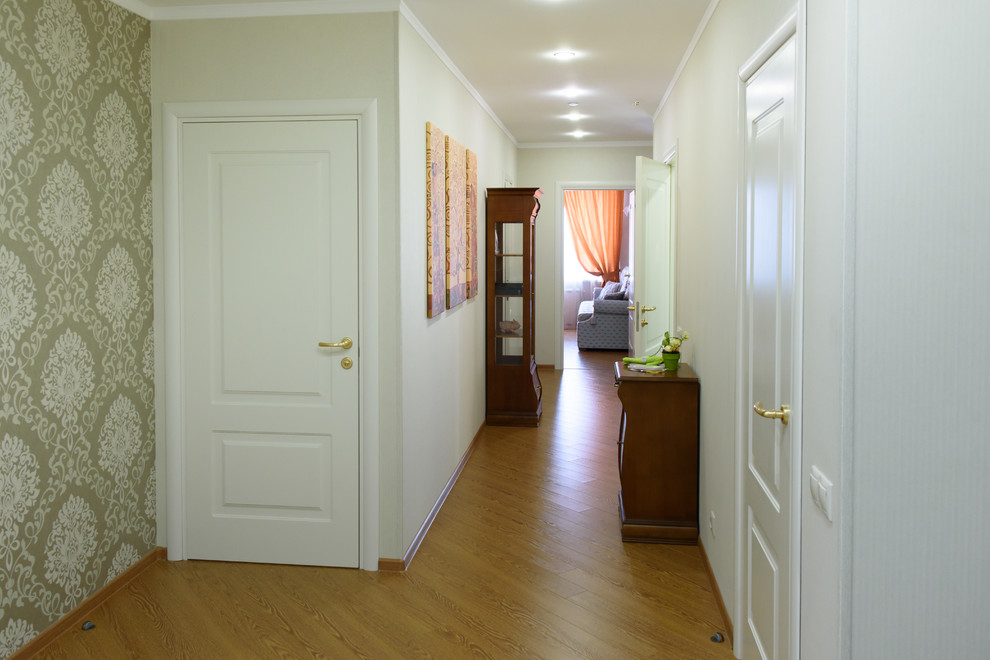 Рыбы в воде. Проект квартиры на Хорошевском шоссе.