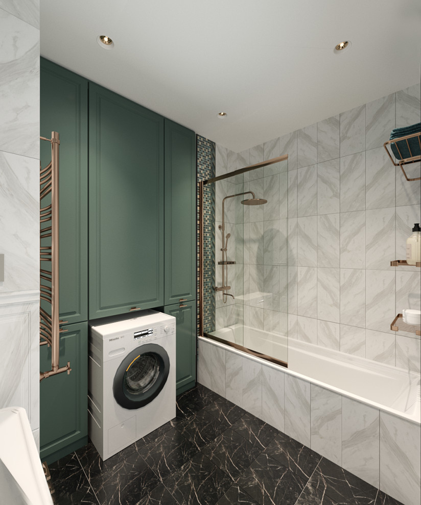 Трехкомнатная квартира в современном классическом стиле