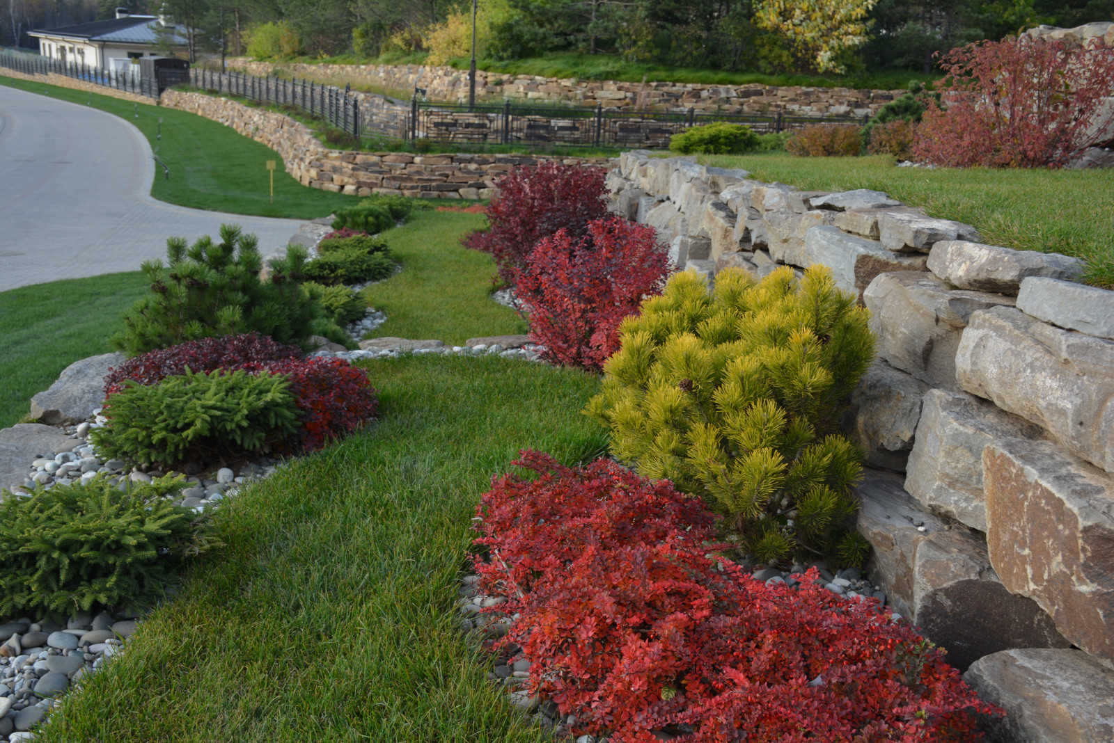 Сады осенью