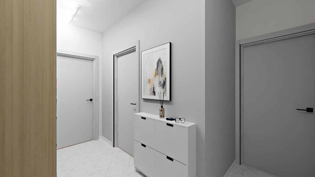 Двушка для семьи с двумя детьми, в которой жизнь кипит