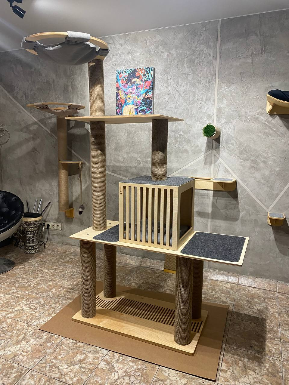 Фоновое изображение профиля Hunnkatt мебель для кошек