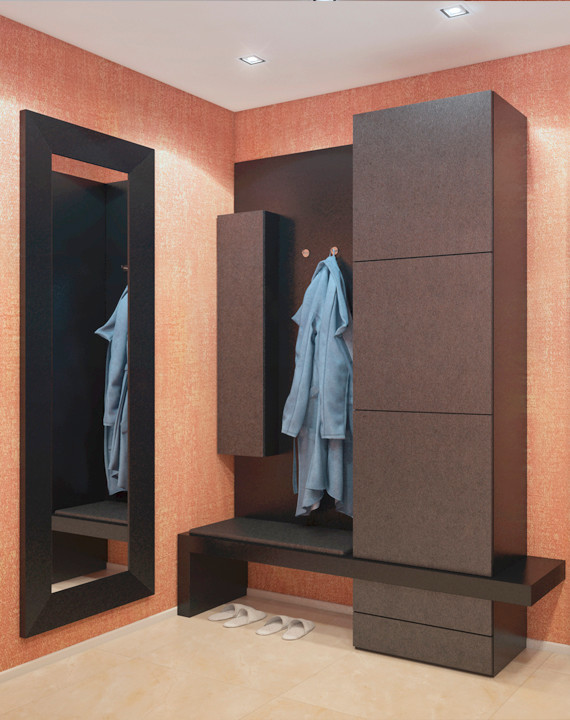 Терракотовая квартира в Берлине