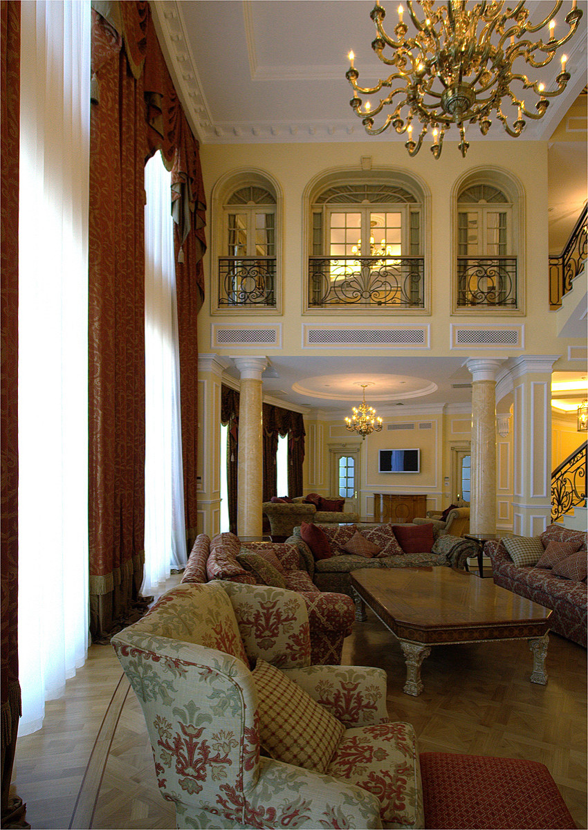 Трехуровневые апартаменты