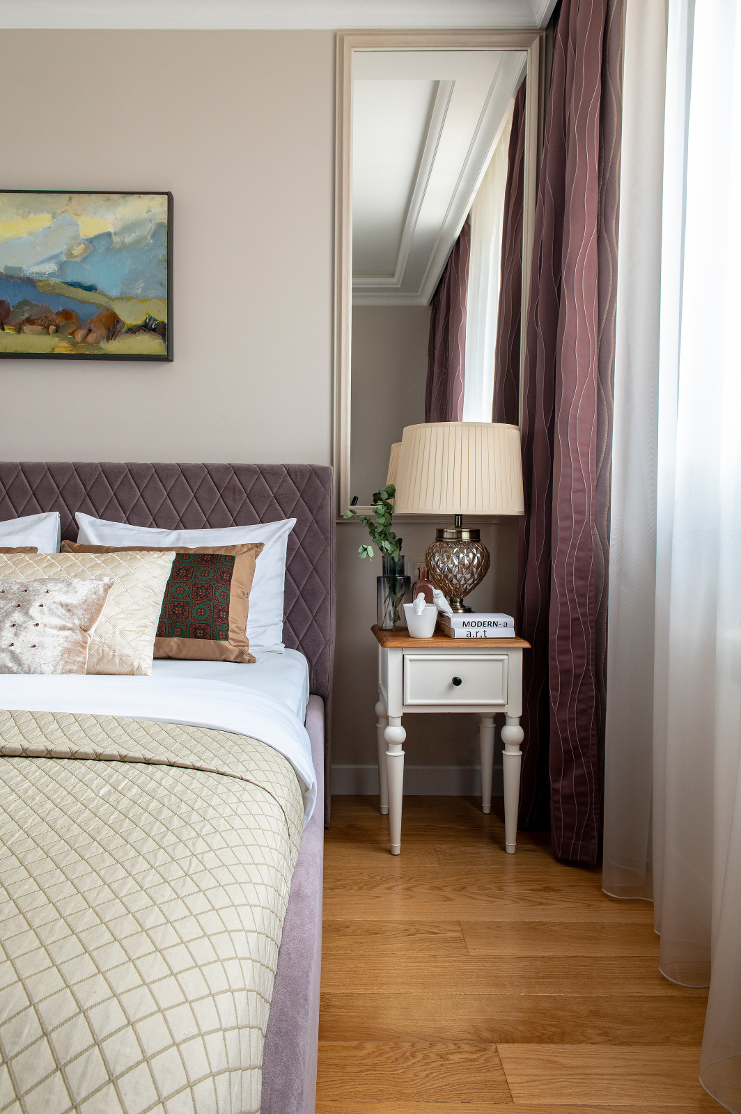 Квартира дизайнера по проекту Ольги Коровиной