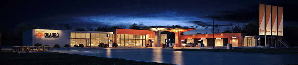 Проект АЗС QUADRO