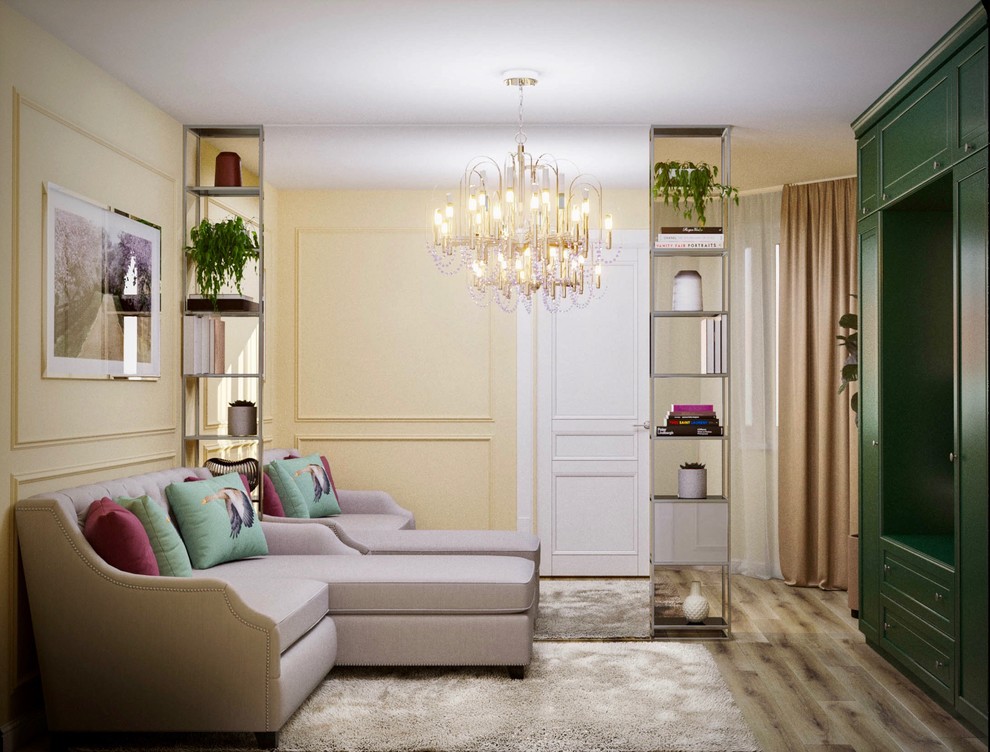 Гостиная - спальня для телеканала НТВ ("Мальцева")