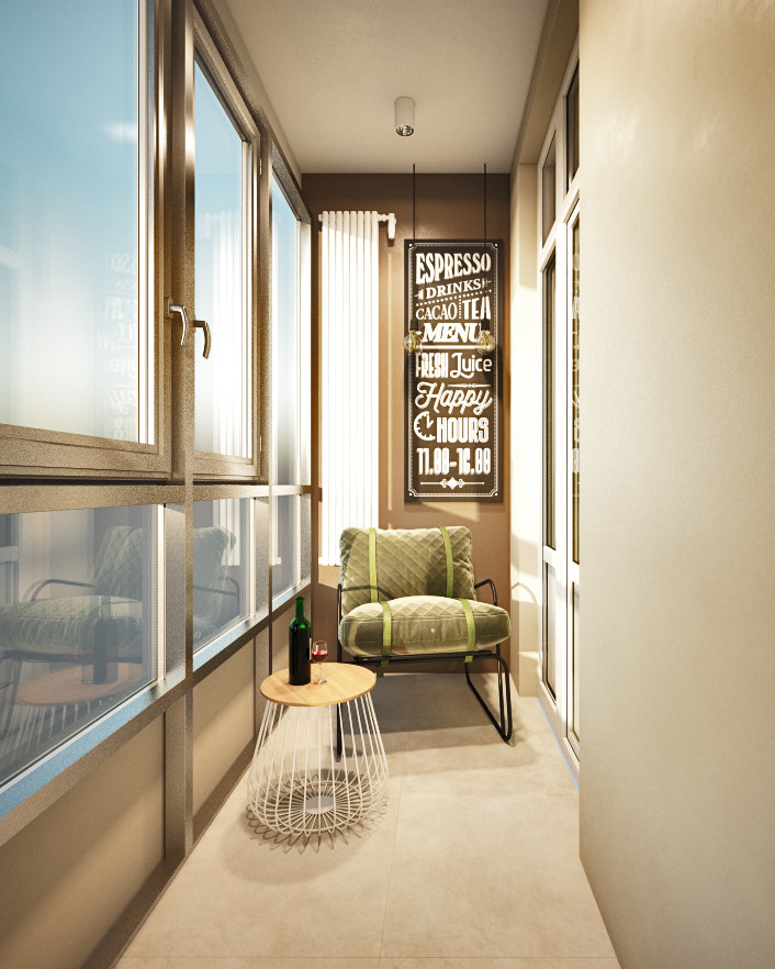 Обложка проекта: Однокомнатная квартира в современном стиле