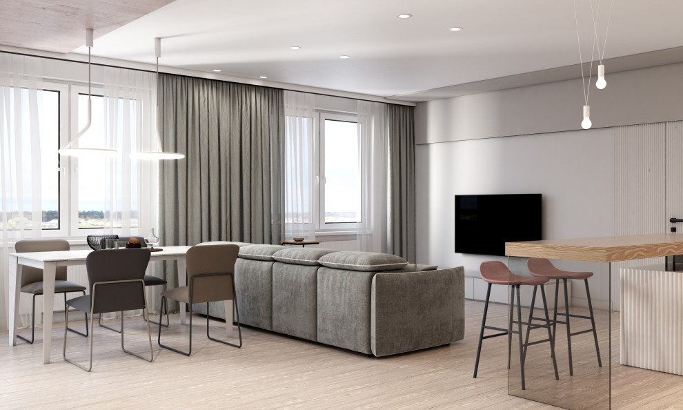 Квартира в Сканди минимализме