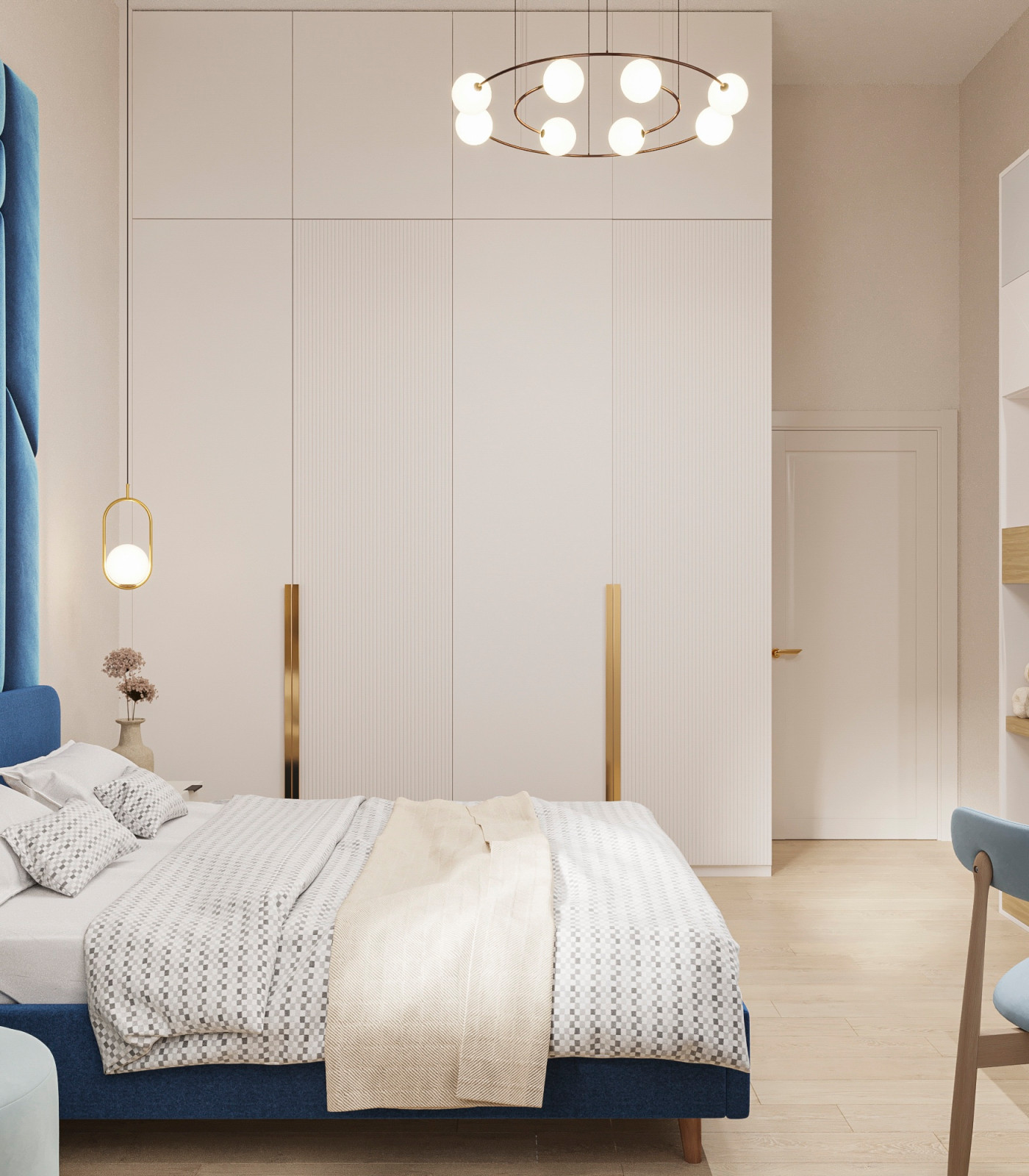 Спальня в таунхаусе