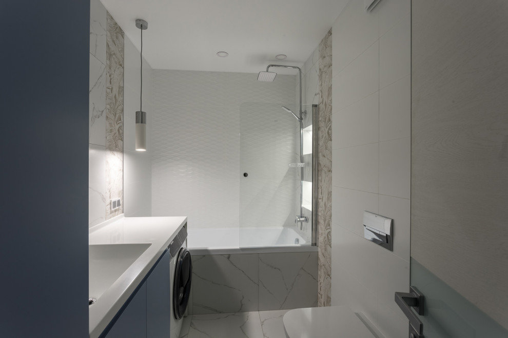 Капитальный ремонт 3-х комнатной квартиры, 85 м², "ЖК ЛОФТ"