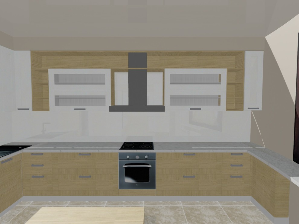 Проект Кухни на Бутлерова 11 кв. 117