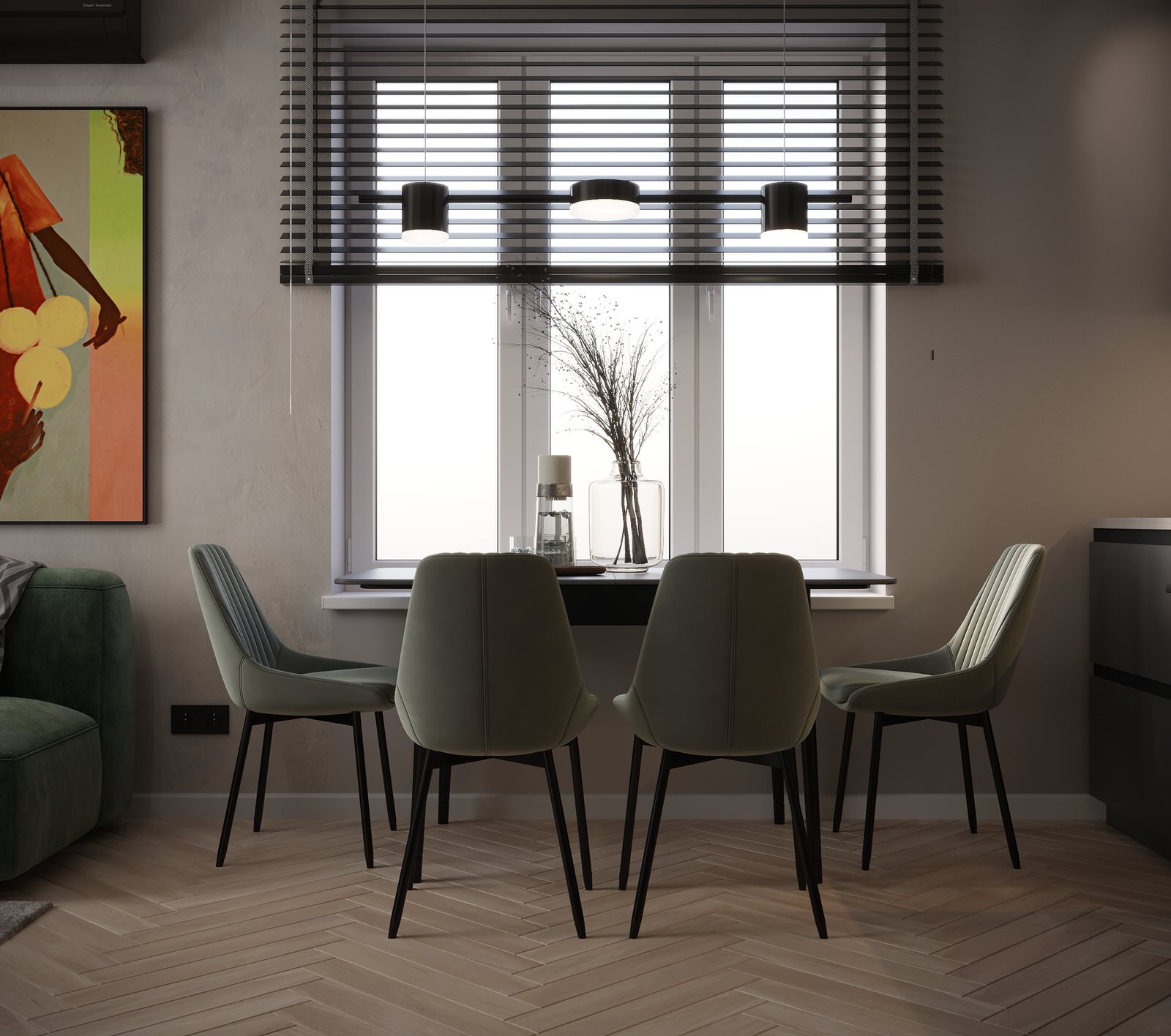 Цвет настроения - зеленый