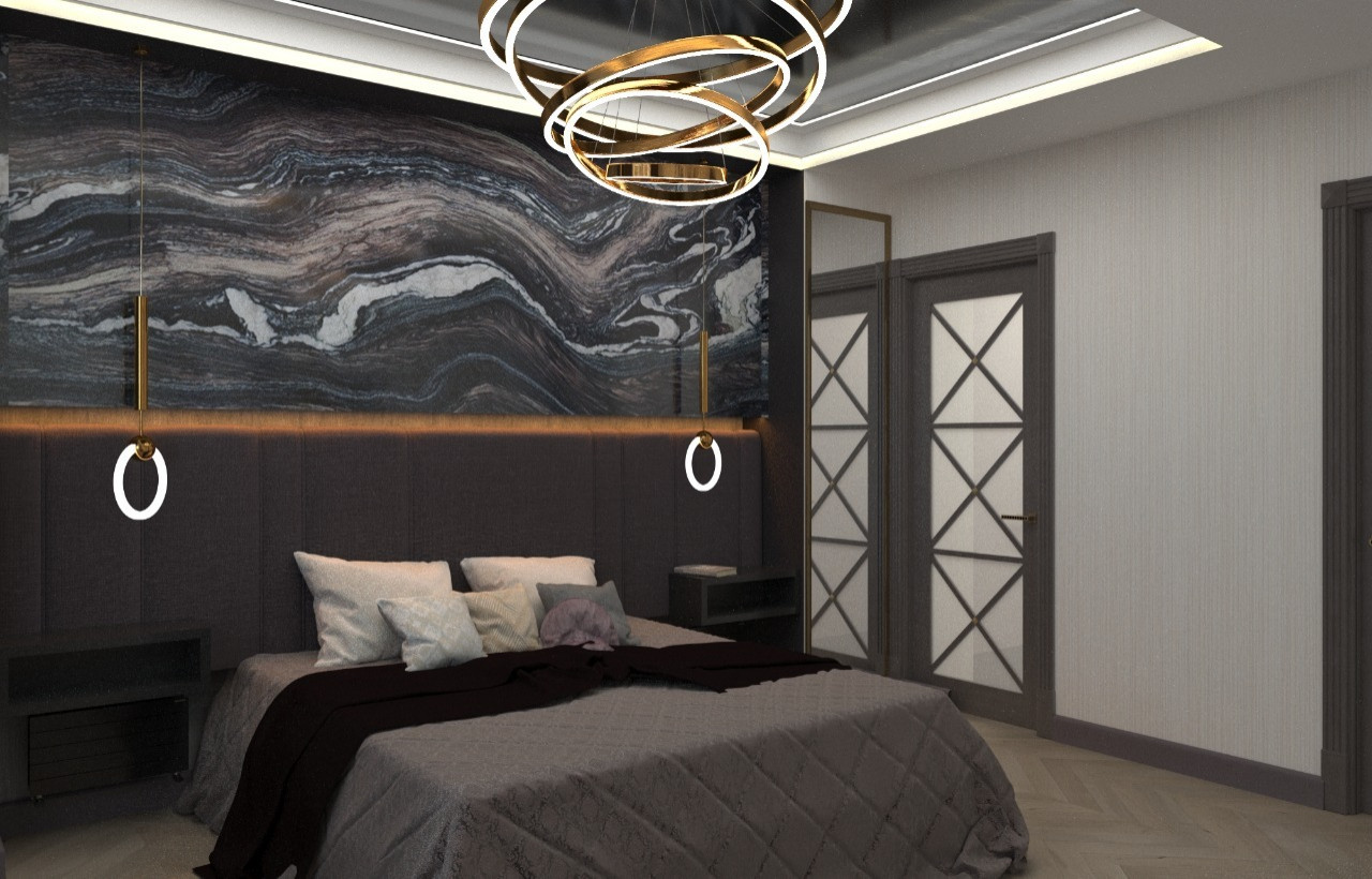 Дизайн преокт в ЖК Бартон 68м²