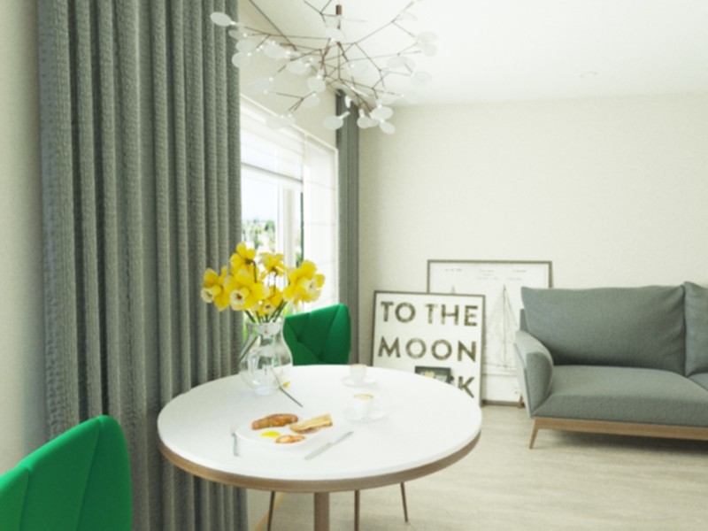 Квартира в "хрущевке" для молодой семьи.