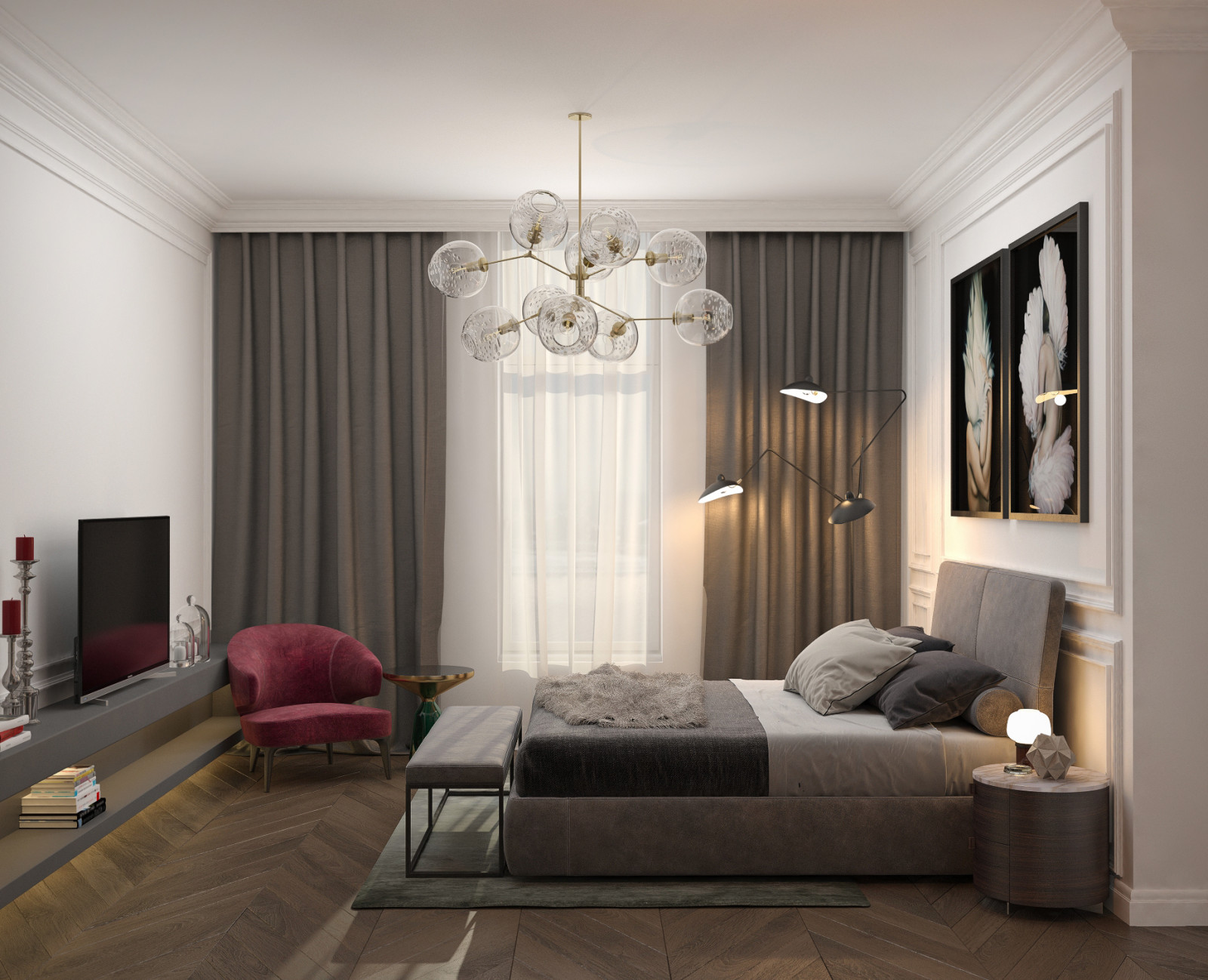 Квартира для семьи на Крестовском острове