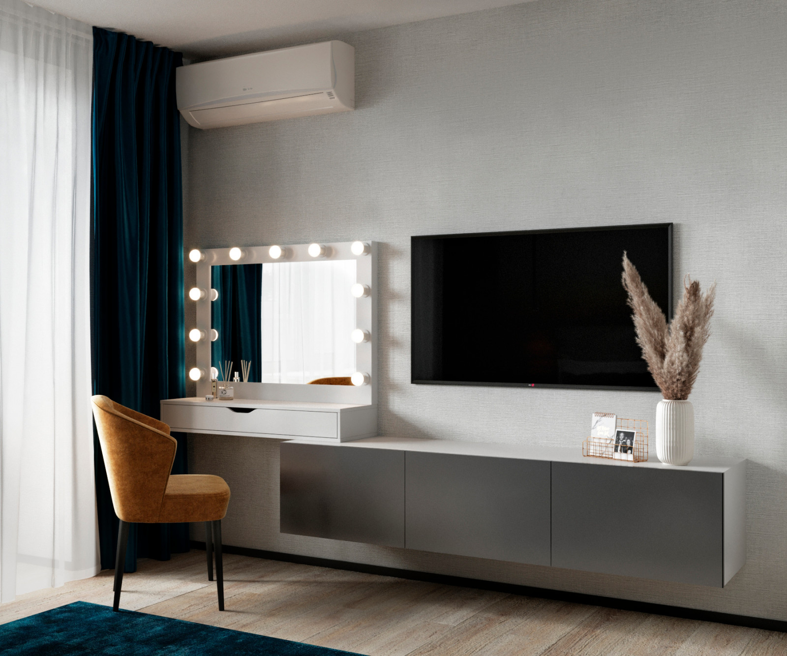 Интерьеры 3х-комнатной квартиры