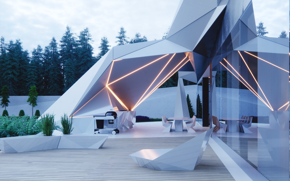 Проект Parametric residence - дизайн интерьера