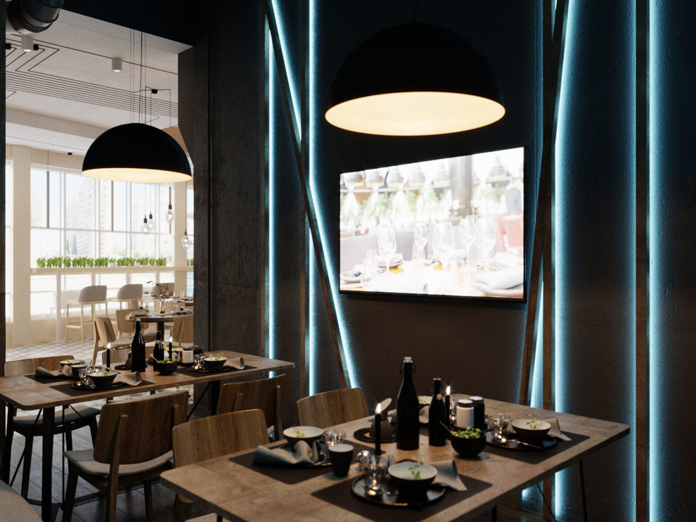 Дизайн-проект кафе «Basement»