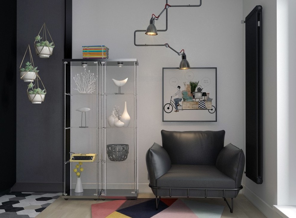 МИНИМАЛИСТИЧНЫЕ ФАКТУРЫ БЕТОНА И ДЕРЕВА В КОНТРАСТНОМ ИНТЕРЬЕРЕ