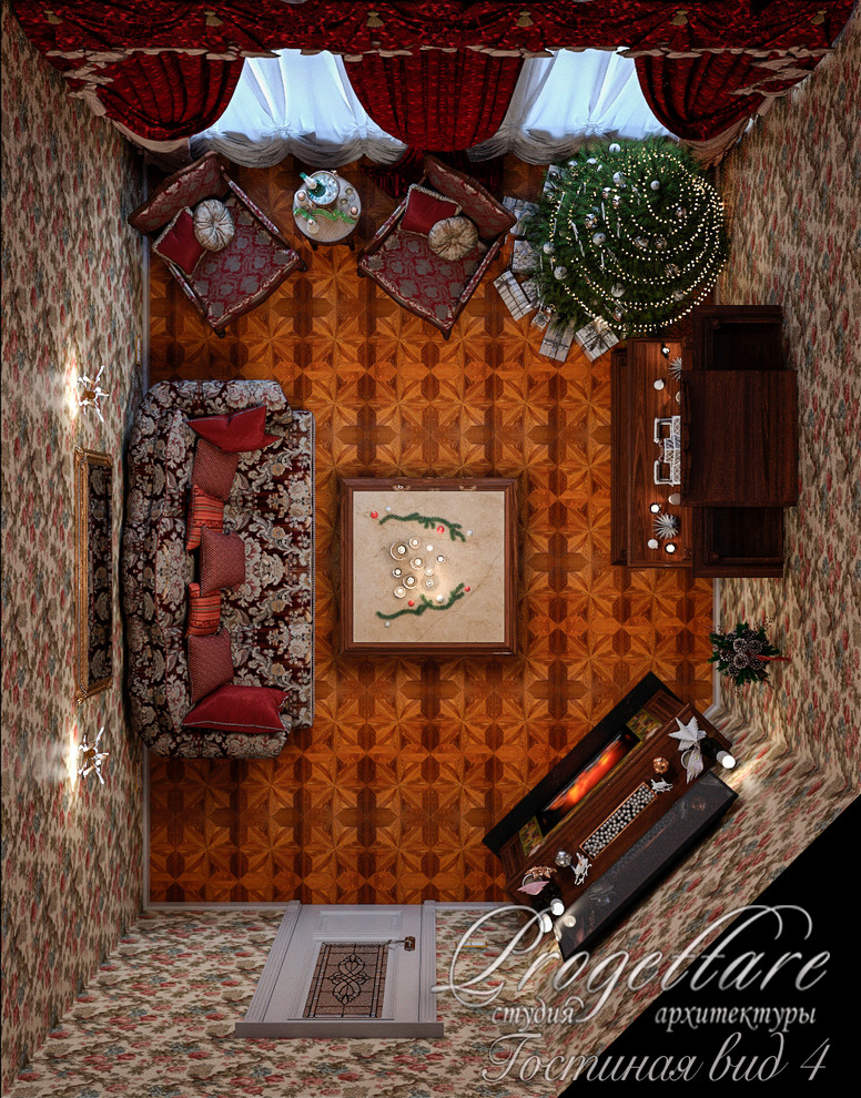 Дизайн квартиры 75 м.кв. в старом фонде Санкт-Петербурга