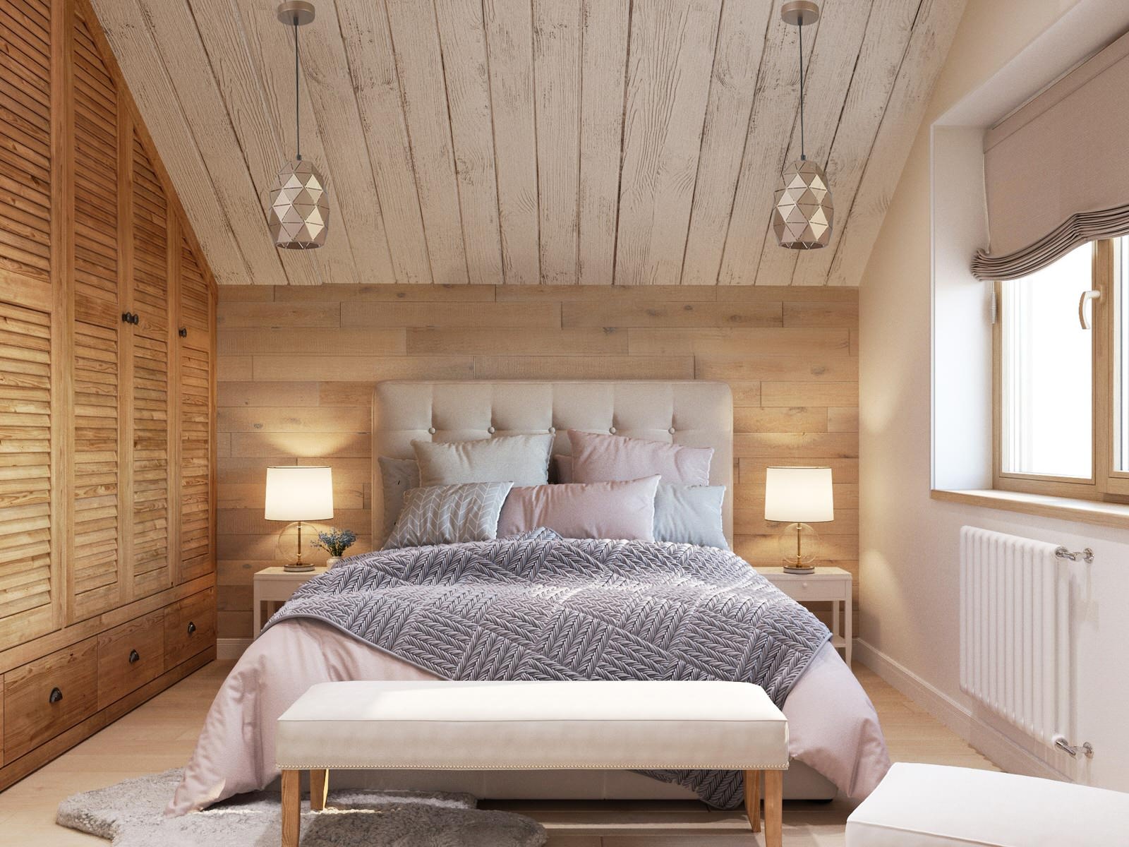 Дизайн проект дома 120кв.м в современном стиле с элементами эко-стиля