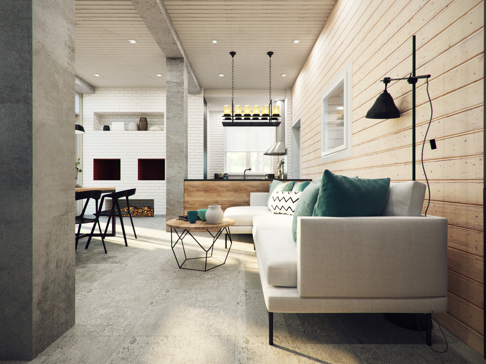 Обложка проекта: Загородный дом в сосновом лесу