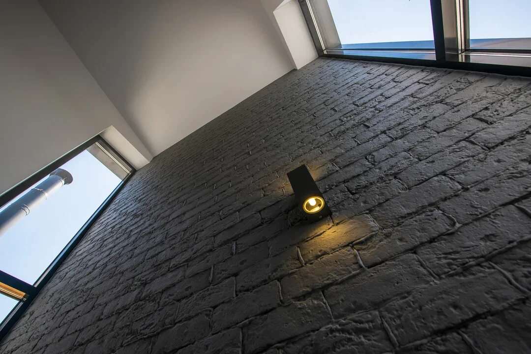 Лестница в доме. Эко-минимализм