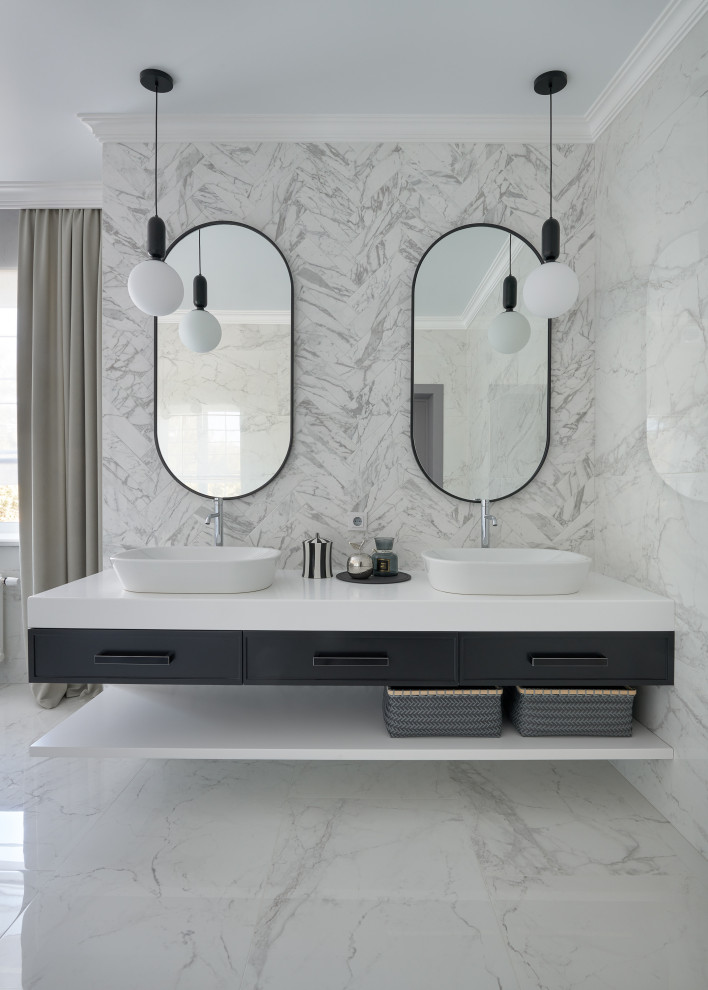 Современный интерьер с нотками классики