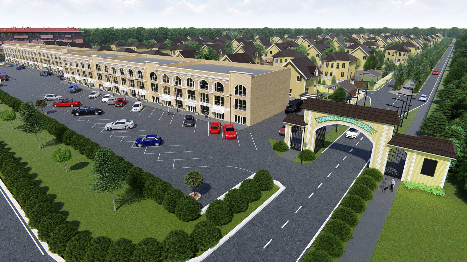 Коттеджный поселок "Адмиралтейский-2" в Краснодаре