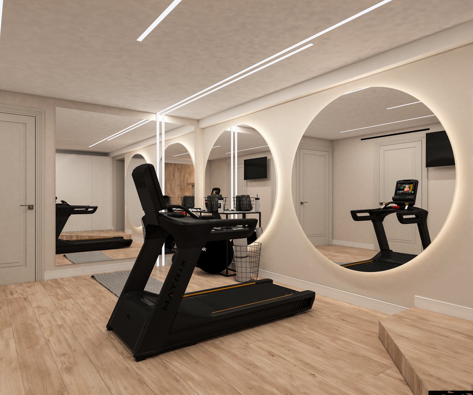 Холл-тренажерная