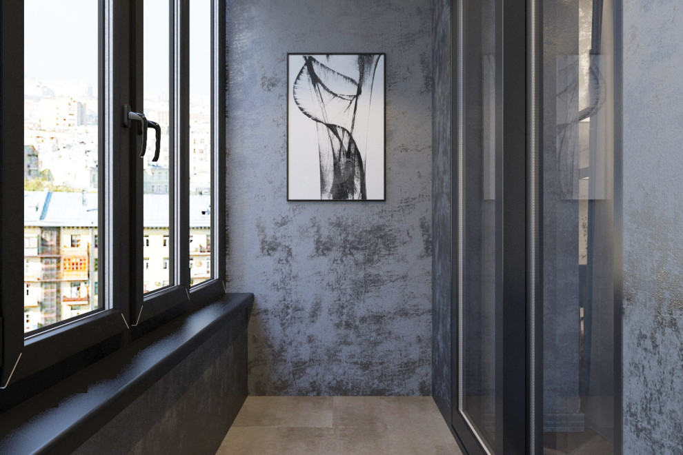 Дизайн интерьера двух комнатной квартиры. Лоджия. Краснодарский край