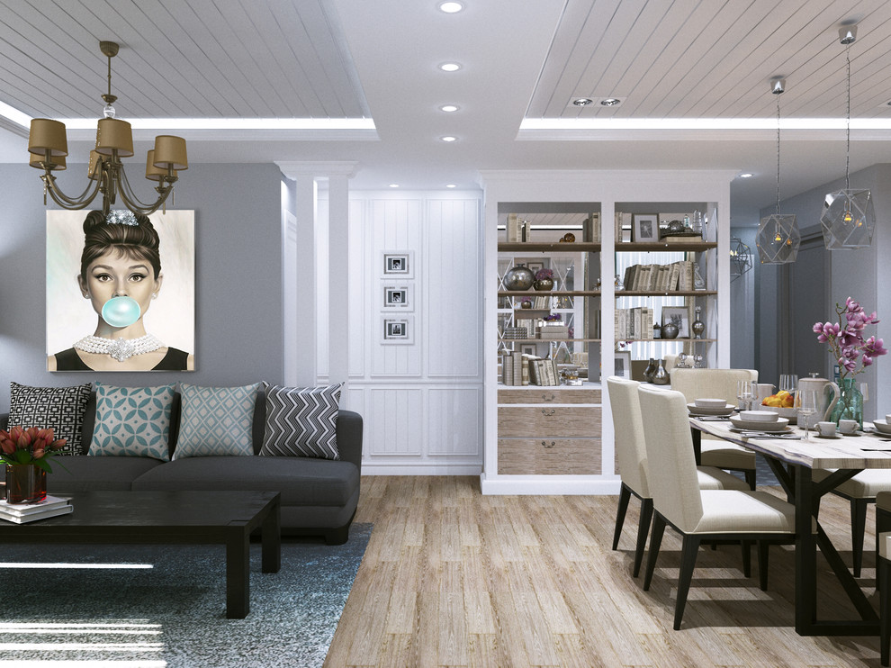 М60 Дизайн проект 2-ух комнатной квартиры 2017 г.