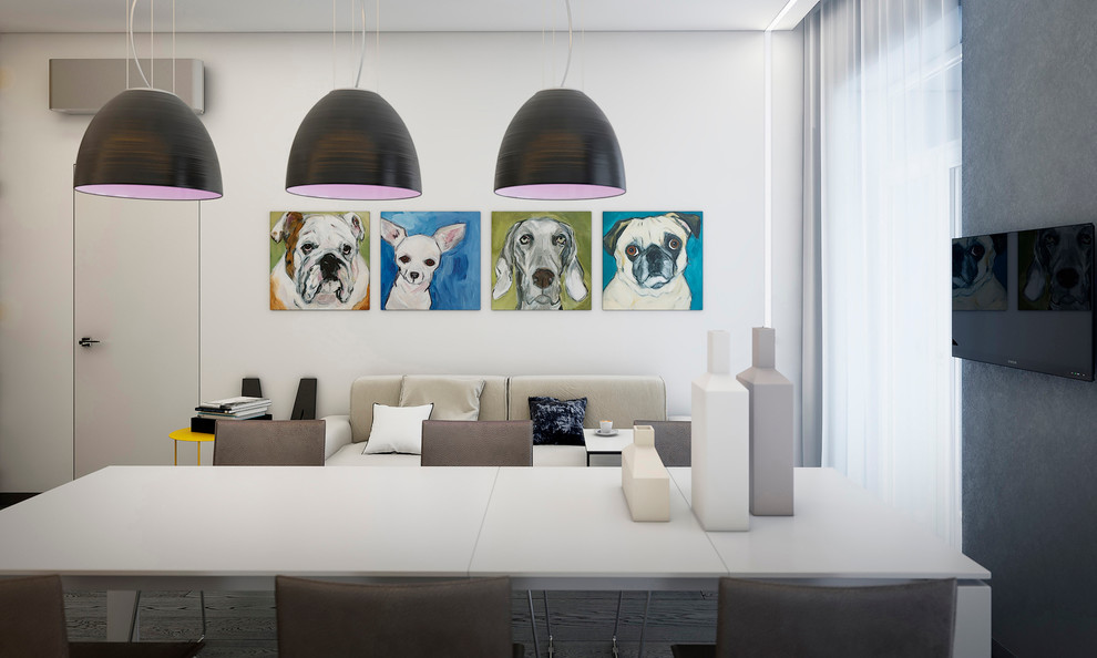 Двухкомнатная квартира на Хорошевском шоссе 70 м.