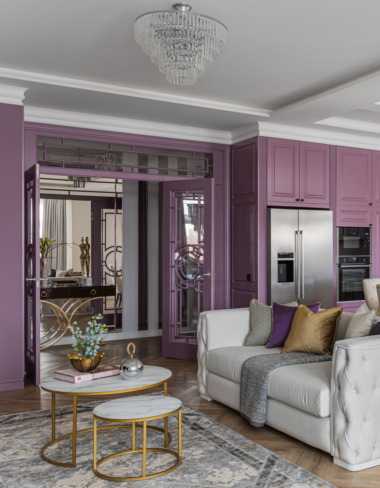 Дизайн квартиры 135 кв.м. в ЖК Донской Олимп