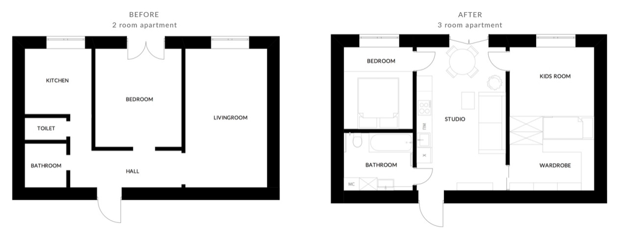 Houzz Украина: Квартира, где не было ремонта 60 лет