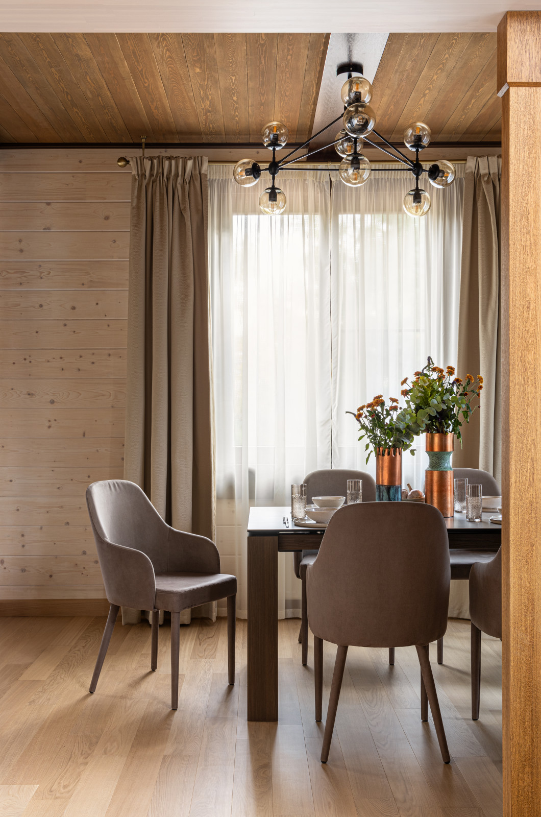 Стилизация загородного дома в Лапино