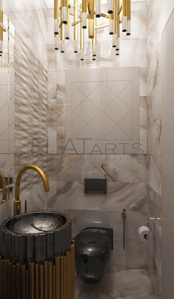 Дизайн 2-ной кв. 70 кв.м в стиле арт-деко