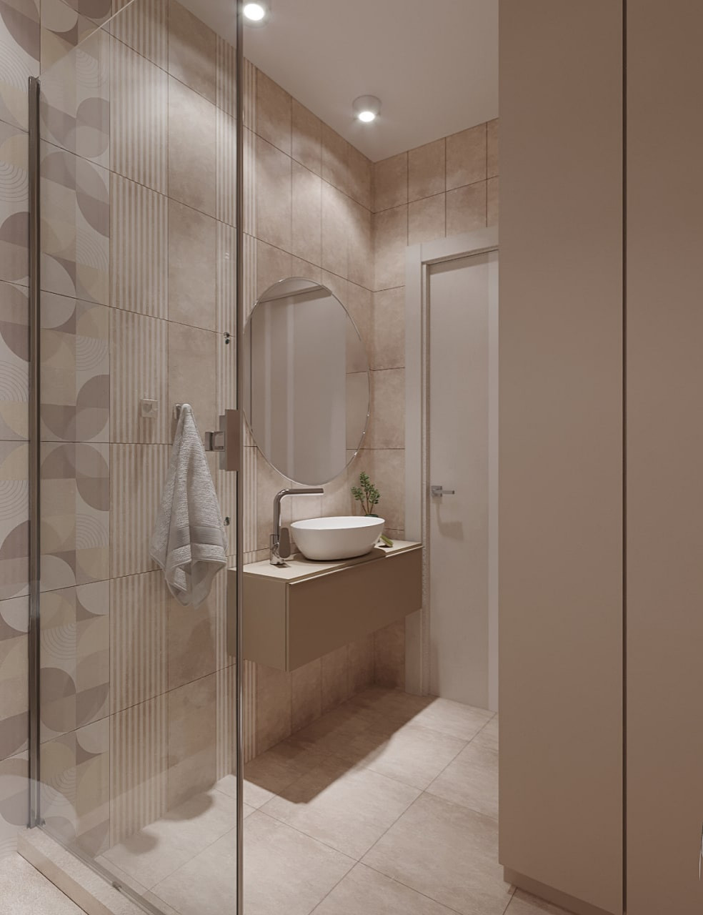 Душевая в современном стиле