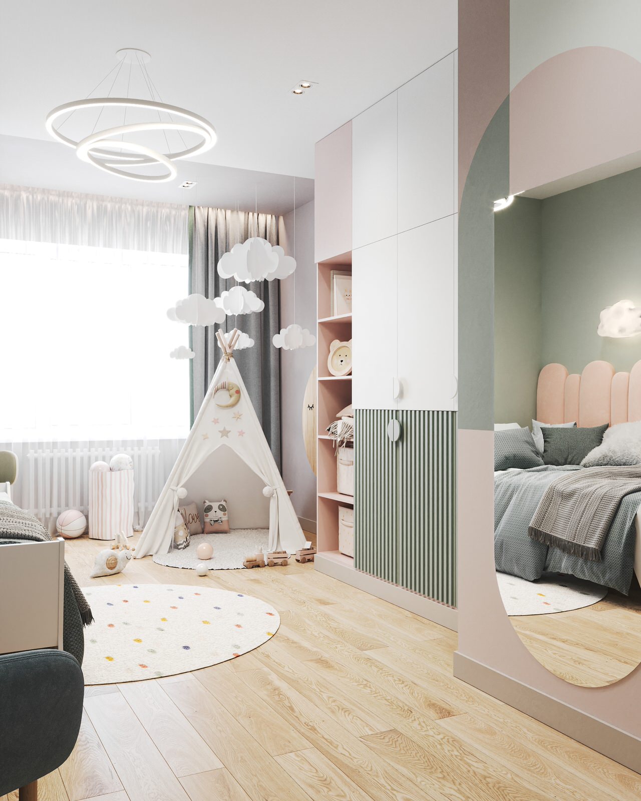 Квартира 130 м2 для большой семьи