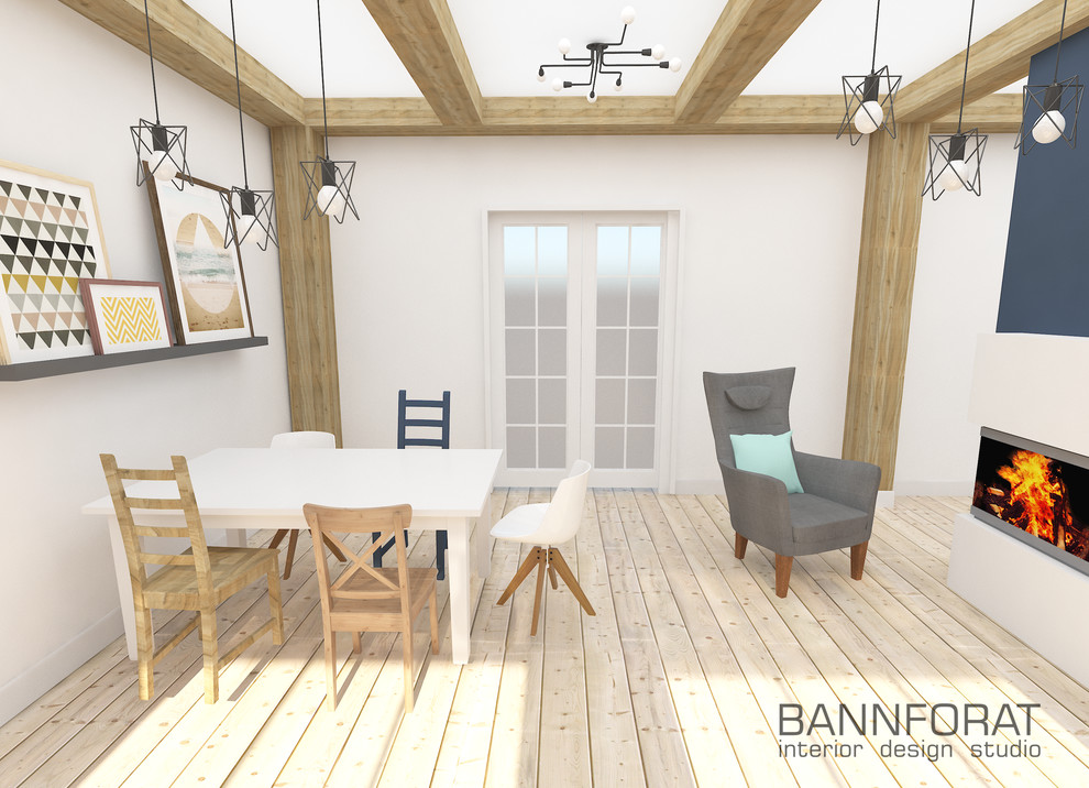 Квартира с балками