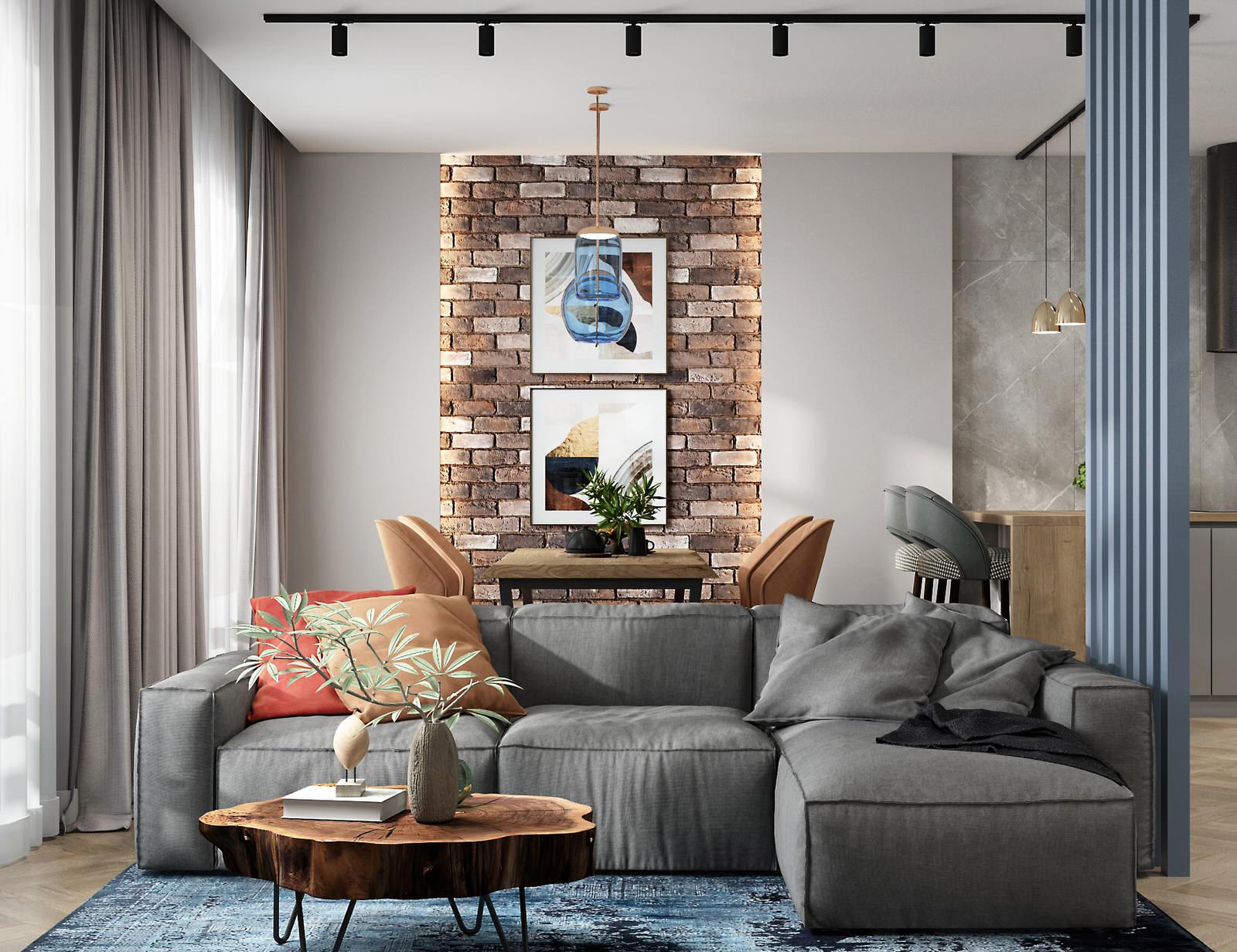 Проект 4х-комнатной квартиры в ЖК Лев Толстой