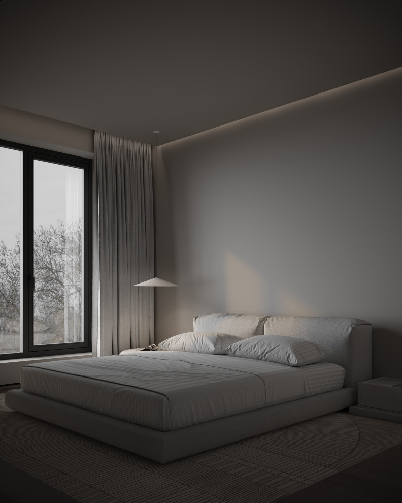 Спальня для двухкомнатной квартиры в Подмосковье