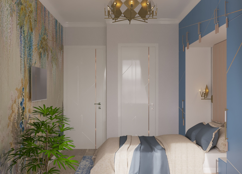 Дизайн проект двухкомнатной квартиры ЖК Летний Сад