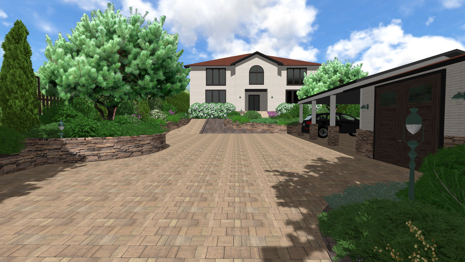 Обложка проекта: Участок в г.Калуга_2, 2020