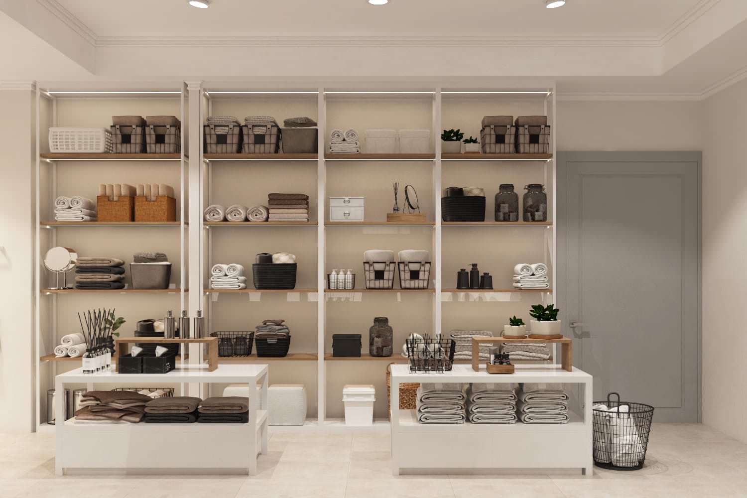 Дизайн-проект магазина домашнего текстиля в Липецке