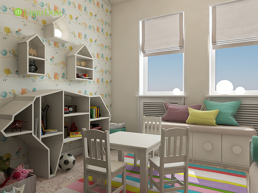 Дизайн интерьера коттеджа 490 кв. м в современном стиле