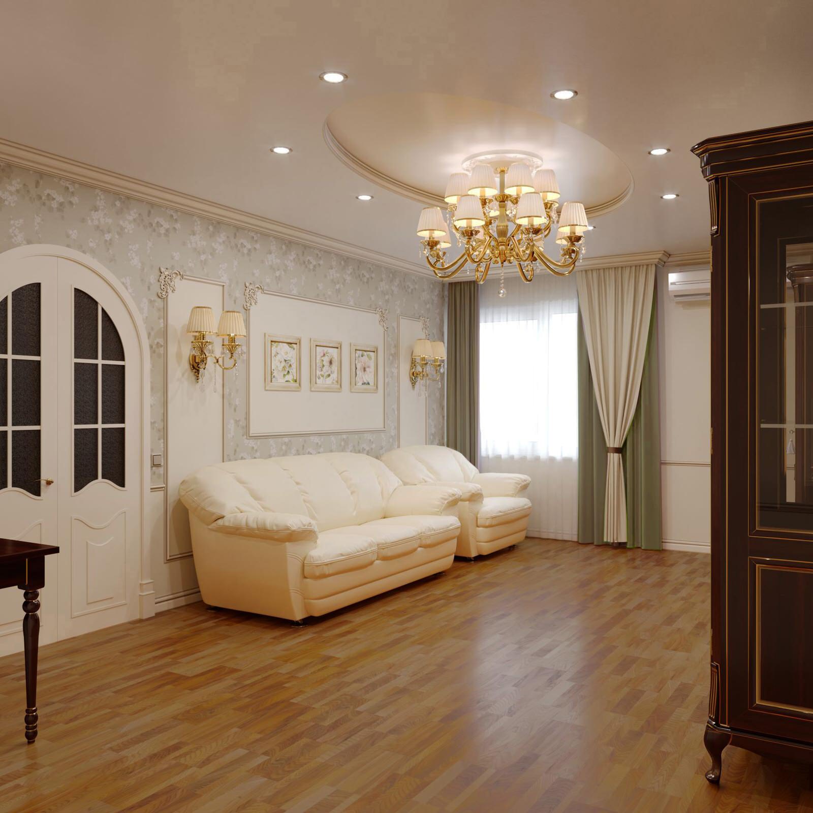 Обложка проекта: классика в гостиной