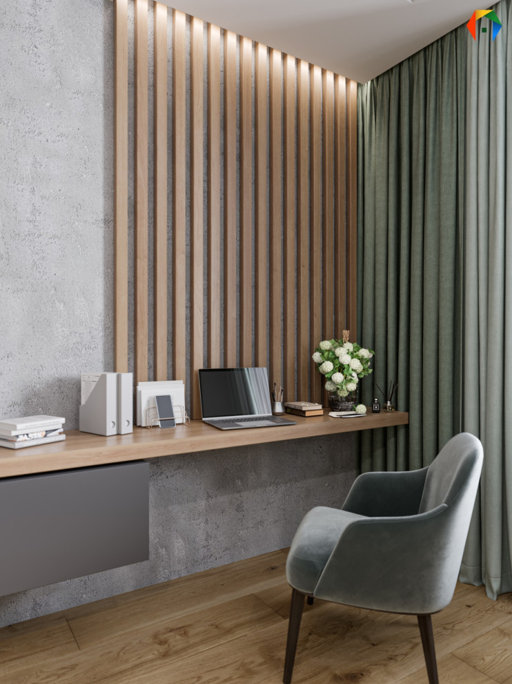 Золотой треугольник. Дизайн проект с преобладающим скандинавским стилем