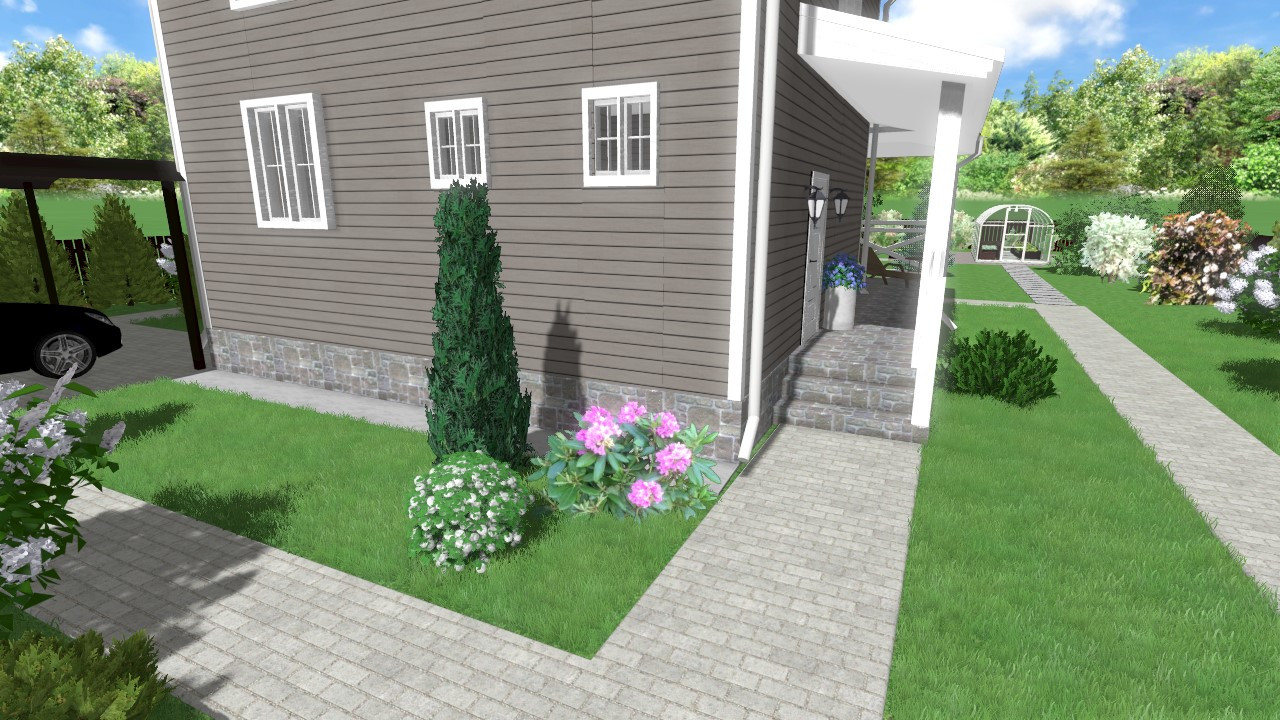 Дизайн-проект участка