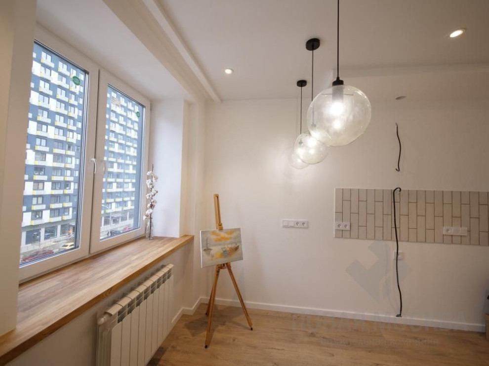 Ремонт квартиры-студии площадью 27 кв.м в ЖК «Москвичка»